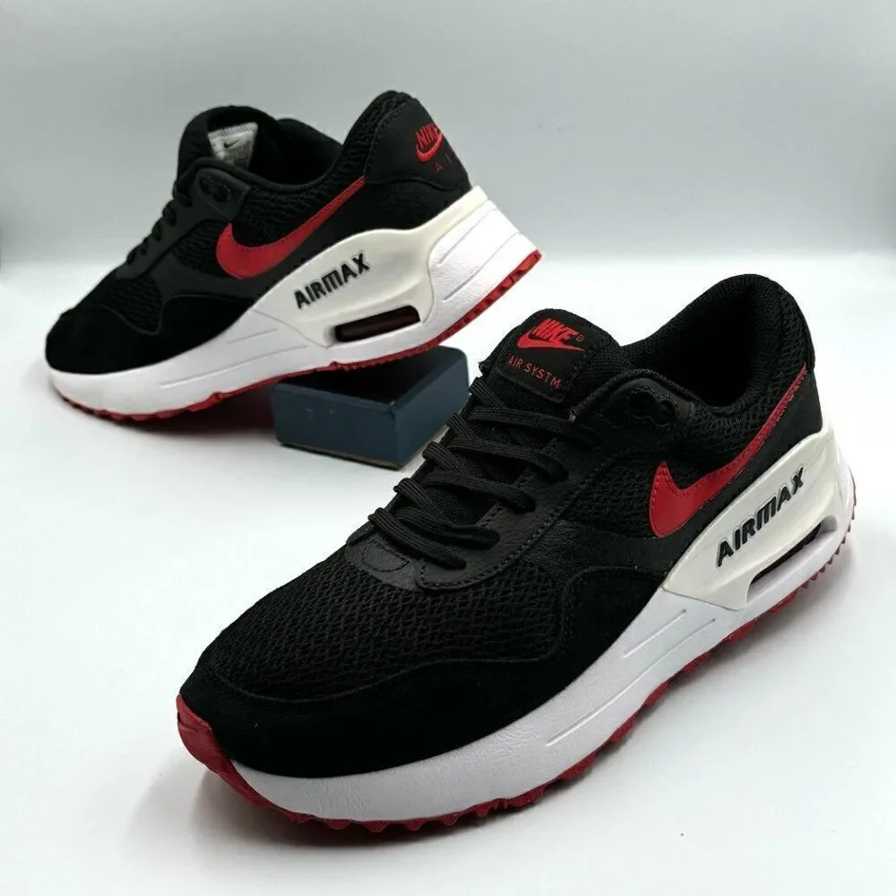 Nike Air Max SYSTM 'Black University Red' - Picture 10 of 10